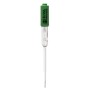 Electrodo pH cuerpo vidrio (diam. 3 mm) para micromuestras, unión abierta, electrolito viscoleno