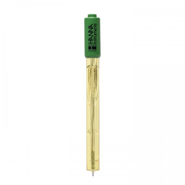 Electrodo combinado ORP con punta platino, cuerpo plástico, electrolito gel, conector BNC, 1m