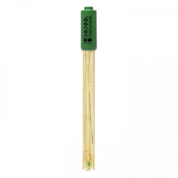 Electrodo inteligente pH/ Temp cuerpo plástico, unión de fibra, electrolito gel, conector DIN, 1m