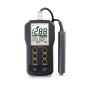 Conductímetro portátil (0,0 microS/ cm a 199,9 mS/ cm) impermeable, compensación manual temp