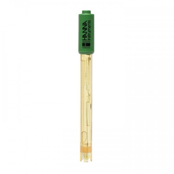 Electrodo pH/ Temp cuerpo plástico, electrolito gel, usos generales, conector DIN, 1m