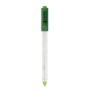 Electrodo pH/ Temp punta cónica, cuerpo vidrio, unión triple, para suelo, 1m, para pHmetro portátil HI99121
