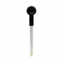 Electrodo pH/ Temp punta cónica, cuerpo vidrio, unión triple, para suelo, 1m, para pHmetro portátil HI99121