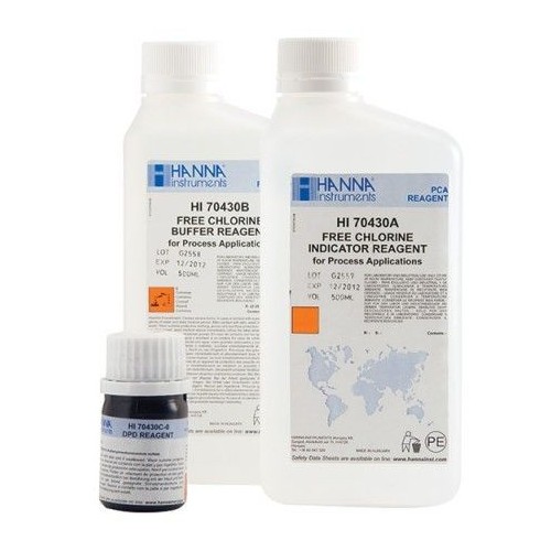 Kit reactivos Cloro Libre para PCA (0 a 5 mg/ L)