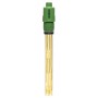 Electrodo amplificado pH cuerpo plástico, unión de fibra, 5m, conector BNC