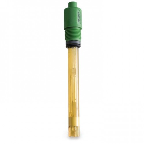 Electrodo amplificado pH cuerpo plástico, unión PTFE, 5m, conector BNC