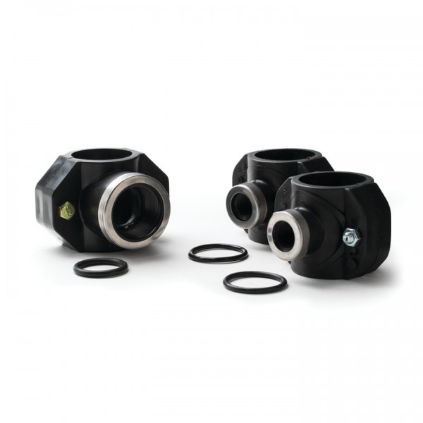 Kit para tubo : collarines para inyector(2 ud) y electrodo(1 ud)