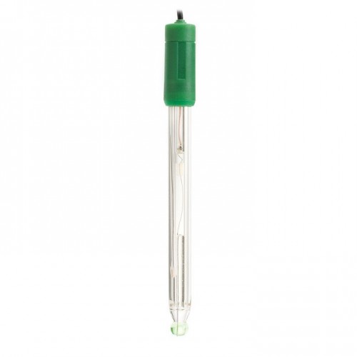Electrodo pH cuerpo vidrio, electrolito gel, usos generales, conector de rosca, 1m