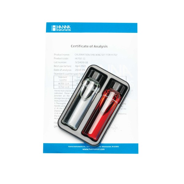 Solución verificación para checker Cobre rango alto (0,00 a 5,00 ppm)