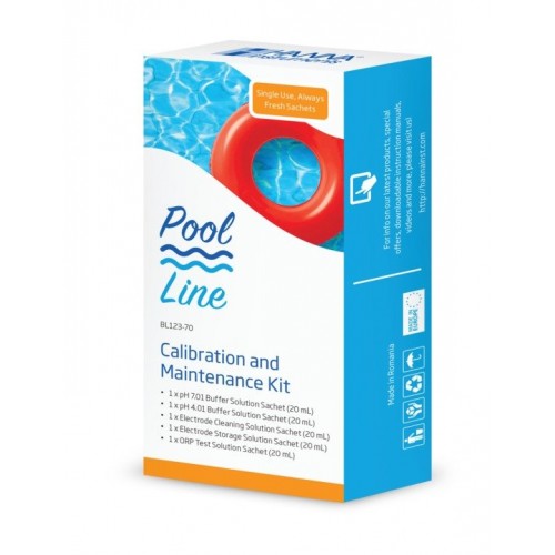 Kit de mantenimiento y calibración de electrodos de pH y ORP para piscina /Spa