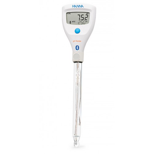 HALO2 tester de pH Smart para usos generales de laboratorio, rellenable, con cuerpo de vidrio