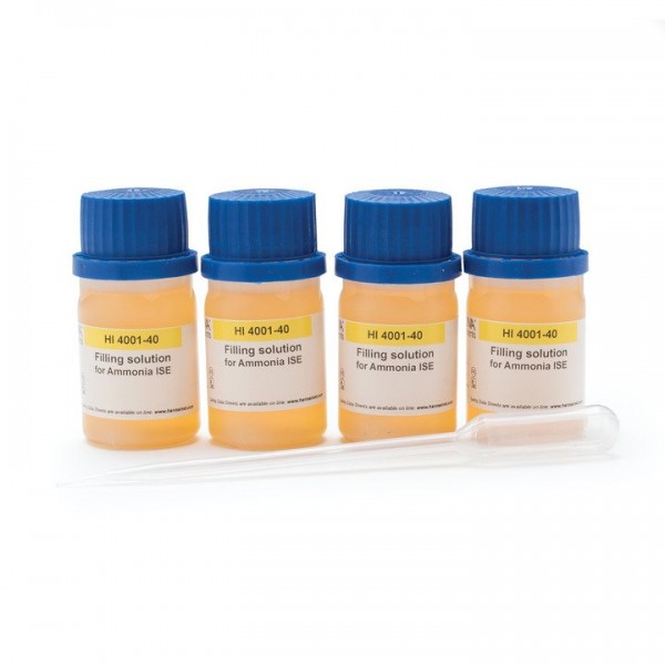 Solución de relleno para Amoníaco (4 x 30 ml)