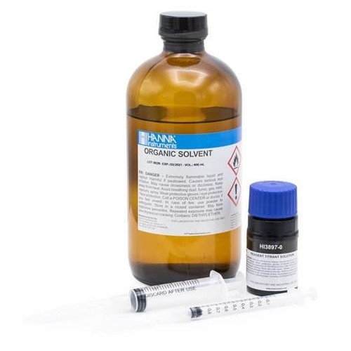 Recambio 10 test para Acidez en aceite de oliva