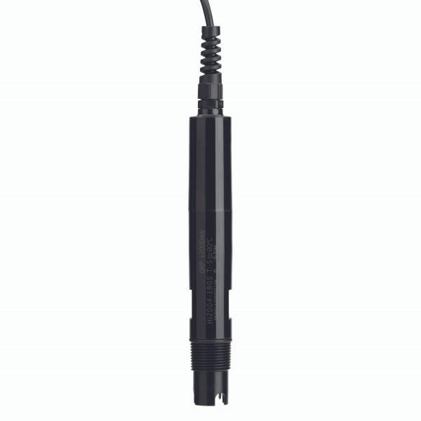 Electrodo digital 0RP/Tª, sensor oro, cuerpo PVDF, unión PTFE, para controlador HI510