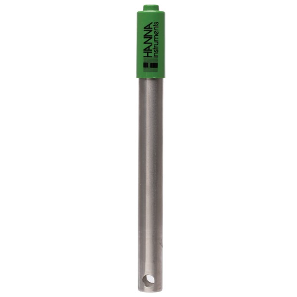 Electrodo pH/Temp cuerpo titanio, unión PTFE, electrolito polimérico, para baños electrolíticos, conector Quick DIN, 1m cable