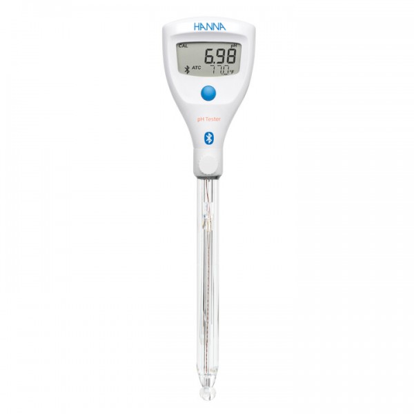 HALO2 tester de pH Smart para usos generales de laboratorio, rellenable, con cuerpo de vidrio